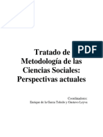 De La Garza Leyva Tratado de Metodologa de Las Ciencias Sociales Libro Completo