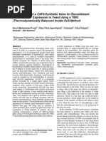 Download Synthetic Gene Paper by vikramreddy041302 SN36787022 doc pdf