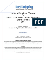 General Studies Manual For UPSC and State Public Services Examinations 2014