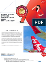 3q2017 Earnings Presentation Airasia