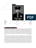 Profil Sultan Agung