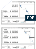 G+2 Residential Building Project Schedule