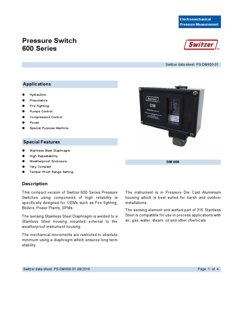 Switzer PDF Switch Electrical Engineering