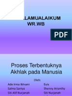 Proses Terbentuknya Akhlak