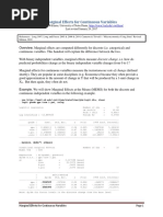 Logit Marginal Effects