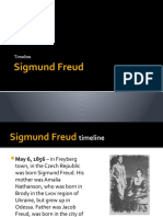 Sigmund Freud Timeline, Biography