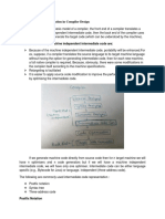 Intermediate Code Generation in Compiler Design: The Benefits of Using Machine Independent Intermediate Code Are