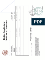 Biogro Certificate 2017-2018