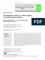 Psycholinguistic Abilities in Cochle Implant and Hearing Impaired Children Jrnal GAGAL (1)