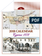 2018 Calendar - Cyprus