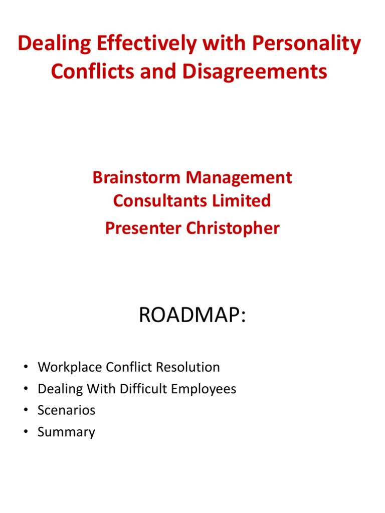 Effective Workplace Conflict Resolution | PDF | Performance Appraisal ...