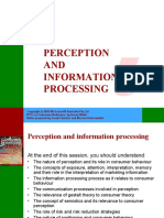 Perception AND Information Processing