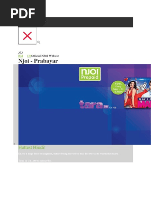 Njoi Television Leisure
