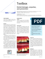 Toolbox: Dental Damage, Sequelae, and Prevention