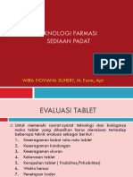 Evaluasi Tablet