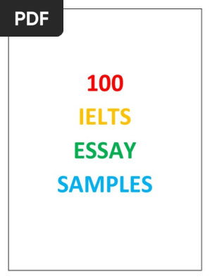 100 IELTS Essay Samples
