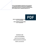 Monografia Elaboracion de Un Procedimiento Especifico de Soldadura PDF