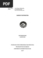 Download Makalah Hakikat Matematika by Ninasakinah Mp Arz SN367892526 doc pdf