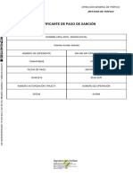 Justificante pago sanción DGT 50