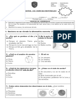 Prueba Completa de Ciencias 1°b