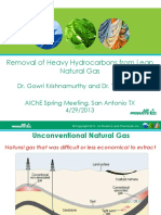 LNG Removal of Heavy Hydrocarbons From Lean Natural Gas