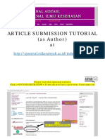 Tutorial Submission Jurnal Aisyah: Jurnal Ilmu Kesehatan (JIKA)