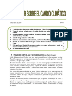 Dossier Cambio Climatico 74