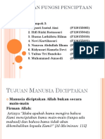 Tujuan Dan Fungsi Penciptaan Manusia