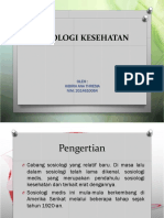 Sosiologi Kesehatan