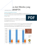 5 Ciri Khas Dari Mereka Yang Tembus SBMPTN