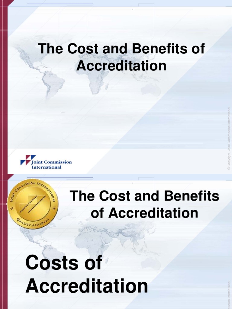 Costs And Benefits Of Jci Accreditation Pdf Joint Commission Patient Safety