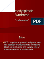 8.7.09 Pillinger Myelodysplastic Syndrome