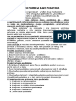Osnovni Pojmovi Baze Podataka PDF