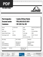 Tunel Linde Cryoline CW