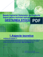 Tema 4 - Bazele Ingineriei Si Sistemelor de Productie