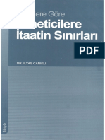 İlyas Canikli - Hadislere Göre Yöneticilere İtaatin Sınırları