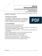 AN1181 Application Note: Electrostatic Discharge Sensitivity Measurement