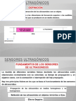 Sensores Ultrasónicos