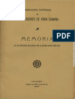 Asociación Patronal de Exportadores de GC. Memoria 1925-1927