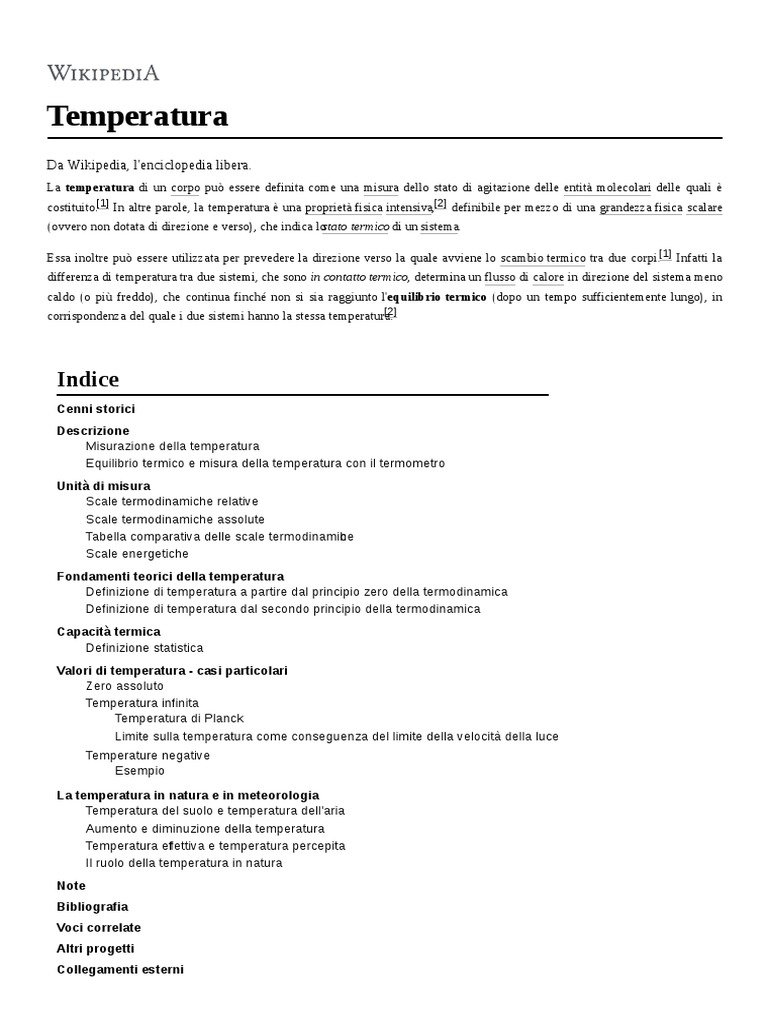 Temperatura
