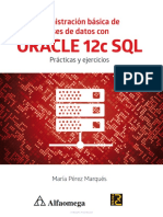 Administración Básica de Bases de Datos Con Oracle 12c SQL - María Pérez Marqués PDF