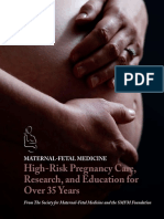 Maternal-Fetal Medicine Specialists: Care for High-Risk Pregnancies