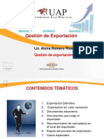 Gestion de Exportacion