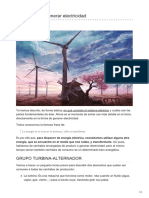 Maneras de Generar Electricidad