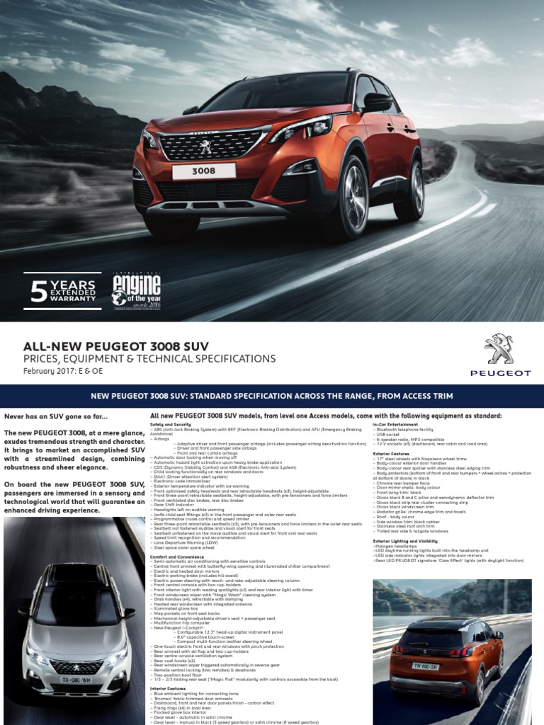 Skip The Shop! Download The Peugeot 3008 Pdf Manual And Save Big! - ovxsiff
