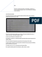 Caraterizacion Del Mineral