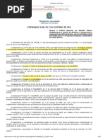 Portaria Nº 2.488, De 21 de Outubro de 2011 - Pnab