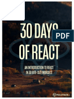 30 Days of React Ebook Fullstackio