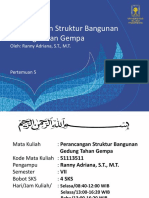 Perancangan Gedung - Pertemuan 6 - Desain Tulangan Balok