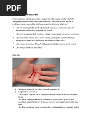 Penanganan Luka Sederhana Pdf